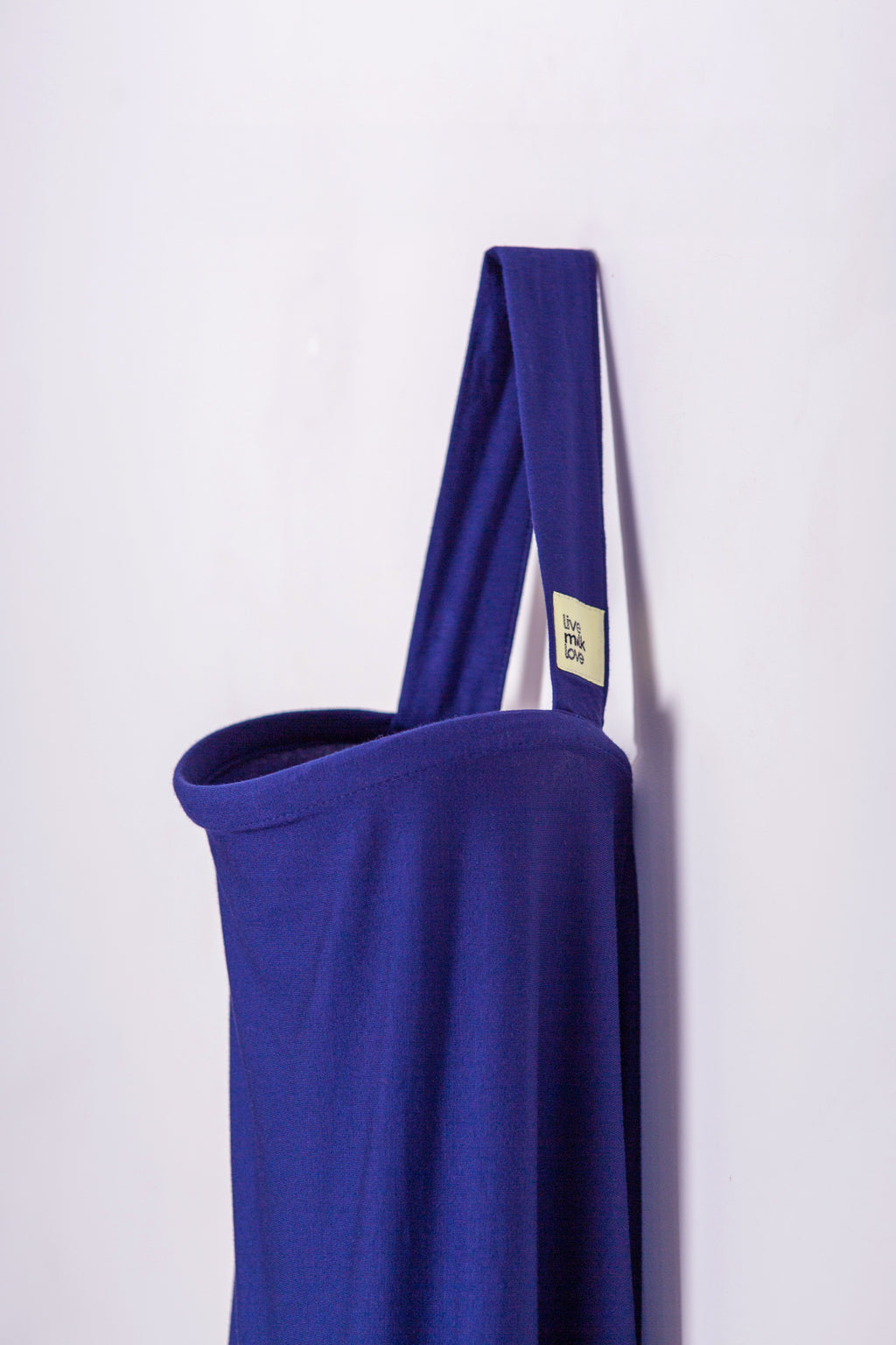 Navy Halo Nursing Cover Bamboo