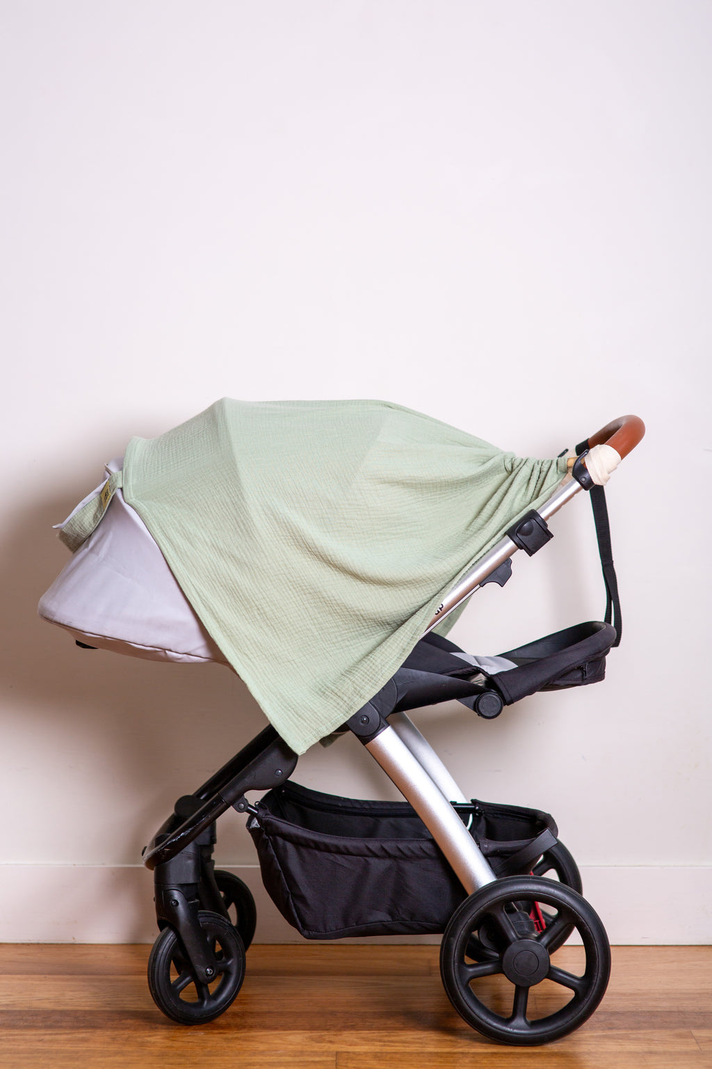 Sage Halo Nursing Cover Organic Cotton