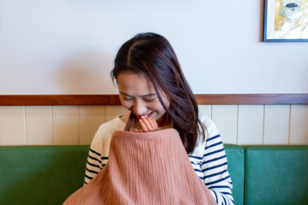 Feed Anywhere Nursing Cover - Clay