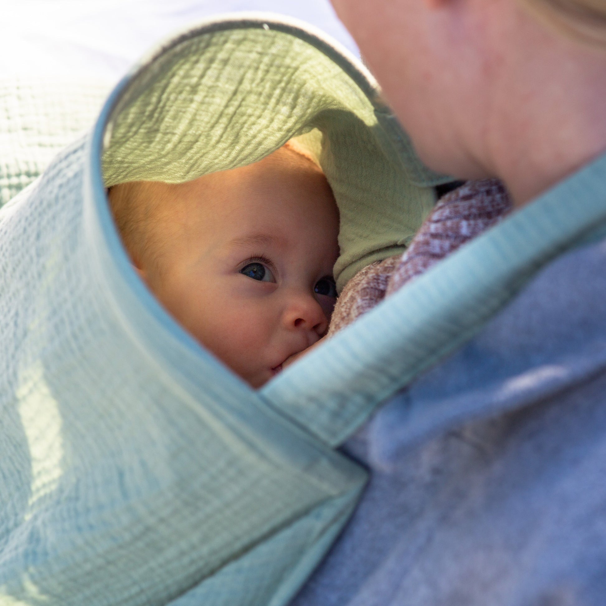 Feed Anywhere Nursing Cover - Sage