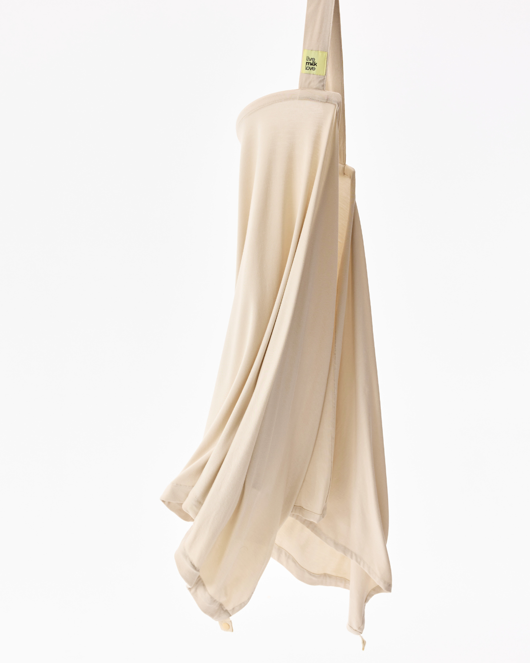 Feed Anywhere Nursing Cover - Bone Bamboo