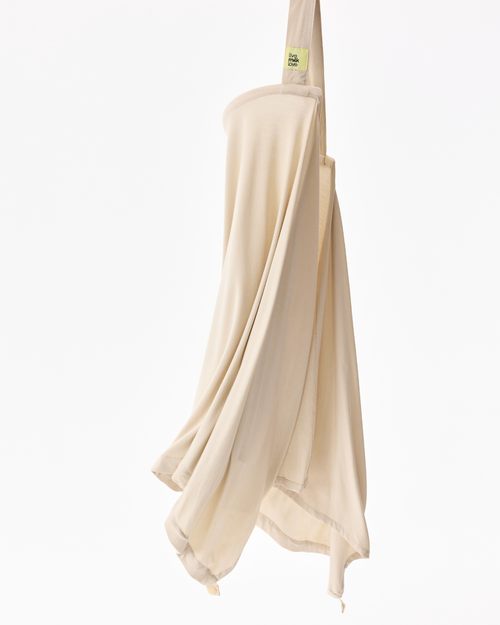 Feed Anywhere Nursing Cover - Bone Bamboo