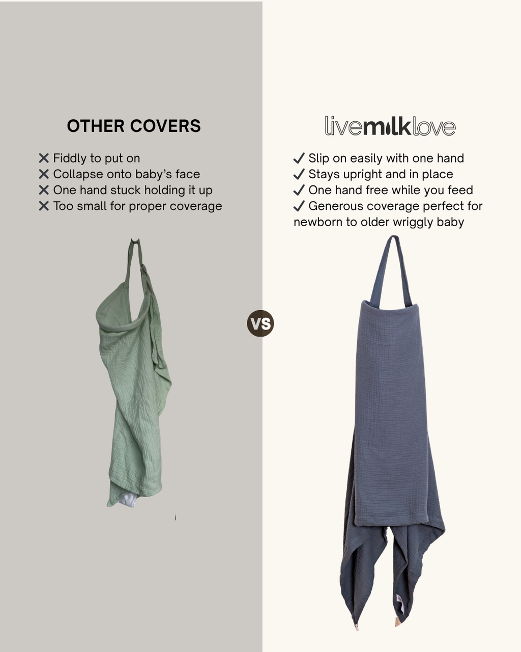 Feed Anywhere Nursing Cover - Forest