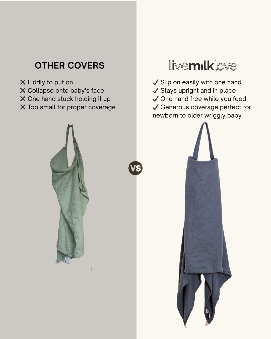 Feed Anywhere Nursing Cover - Forest