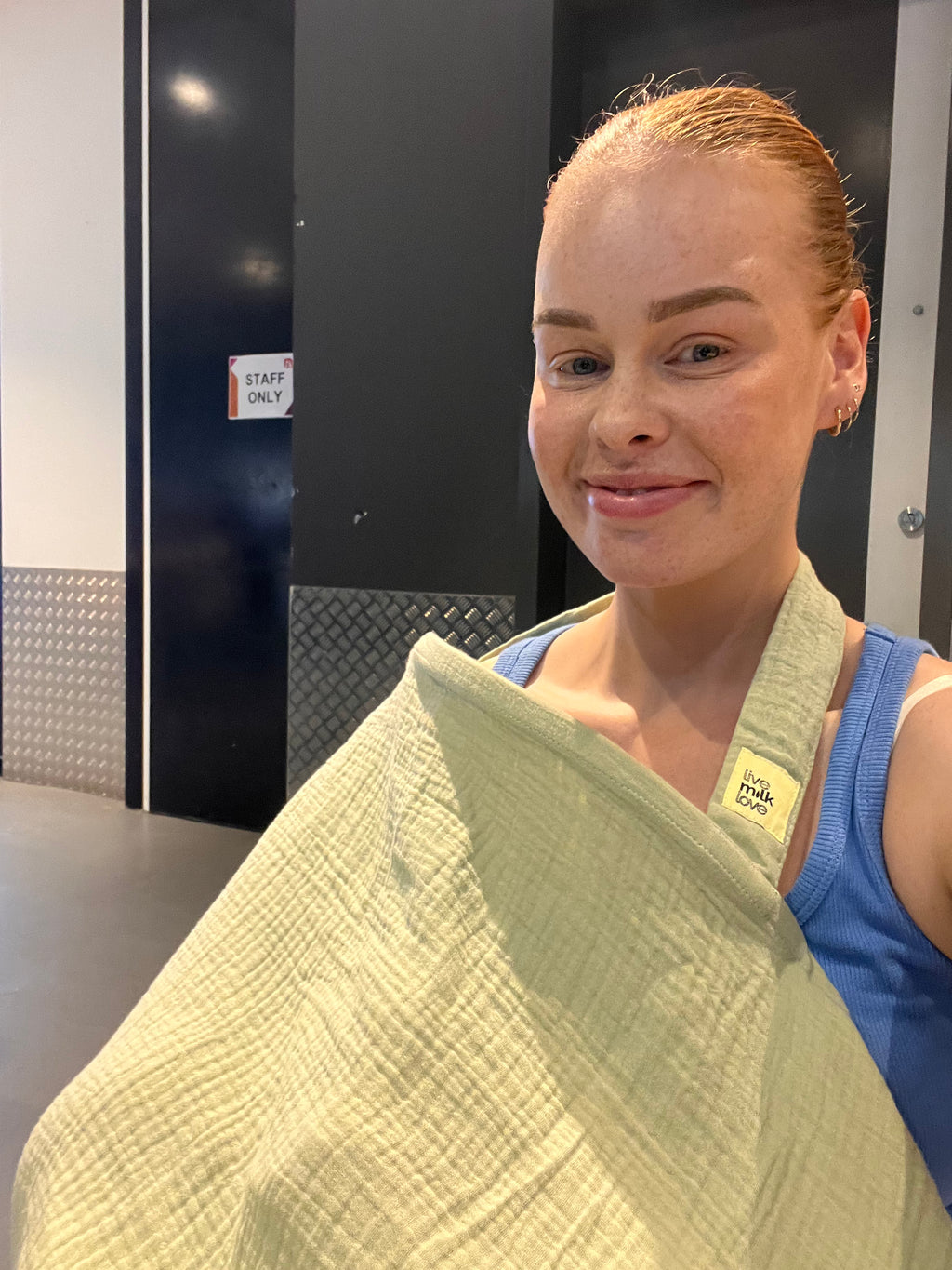 Feed Anywhere Nursing Cover - Sage