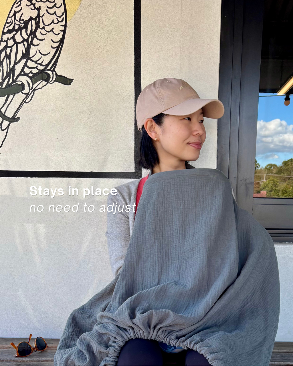 Feed Anywhere Nursing Cover - Forest