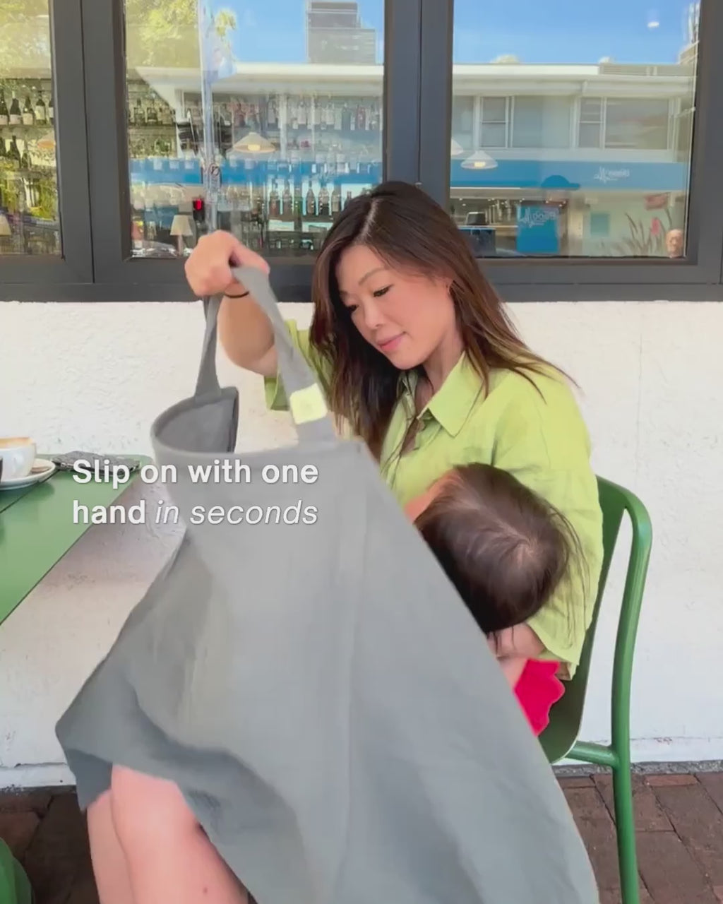 Feed Anywhere Nursing Cover - Forest